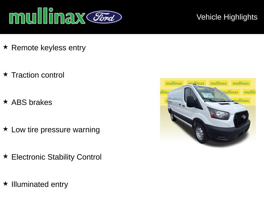 New 2027 Ford Transit 150 Low Roof w/ Load Area Protection Package RWD image 15