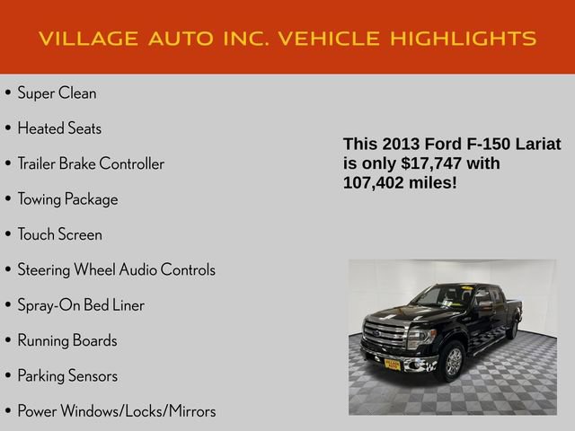 Used 2013 Ford F150 Lariat w/ Luxury Equipment Group image 7
