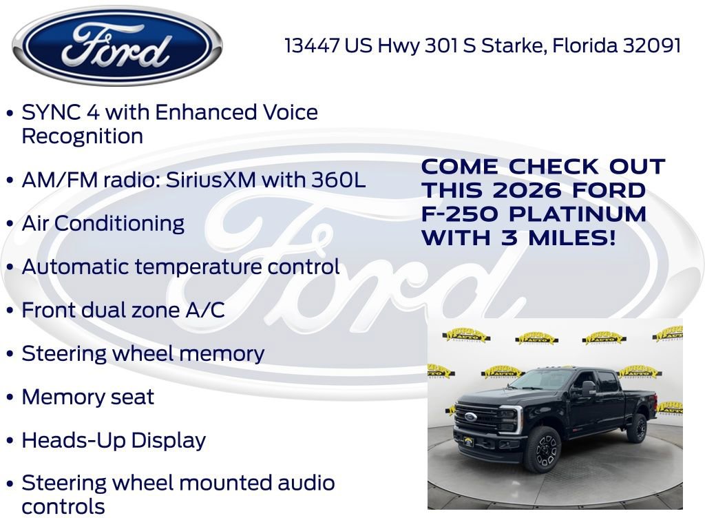 New 2026 Ford F250 Platinum AWD/4WD image 30