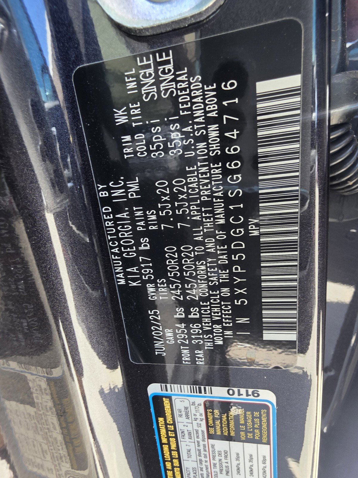 New 2025 Kia Telluride SX Prestige image 30