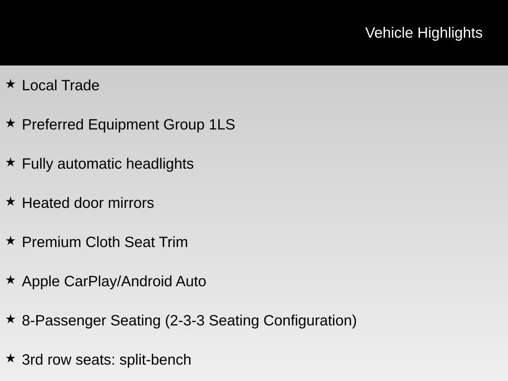 Used 2020 Chevrolet Traverse LS w/ LPO, Cargo Package image 5