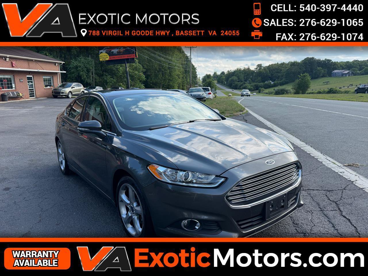 Used 2015 Ford Fusion SE w/ Equipment Group 201A