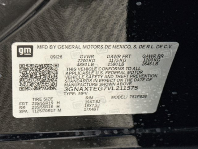 New 2027 Chevrolet Equinox RS w/ Convenience Package III AWD/4WD image 32