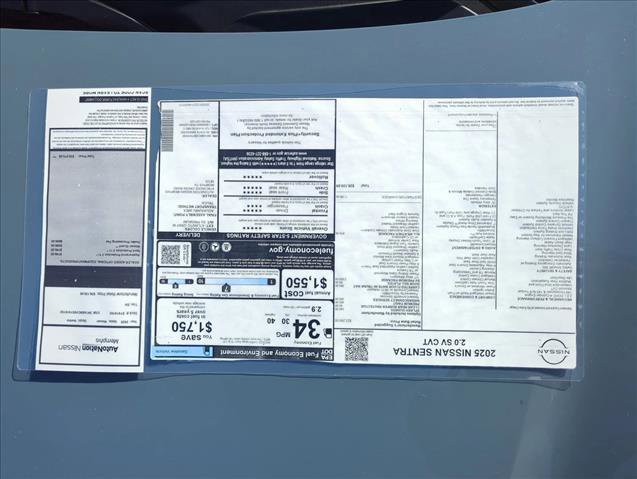 New 2025 Nissan Sentra SV w/ SV Premium Package image 22