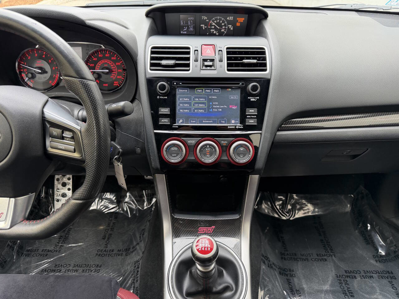Used 2016 Subaru WRX STI AWD/4WD image 24