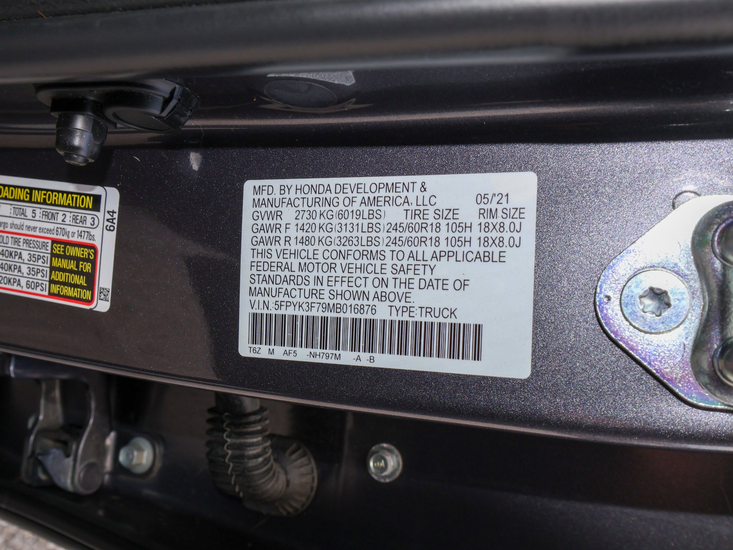 Used 2021 Honda Ridgeline RTL-E image 36