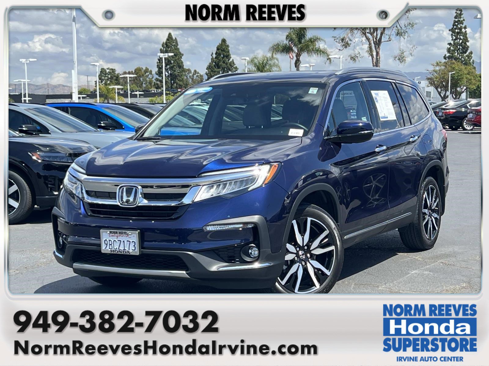 Used 2022 Honda Pilot Touring image 1