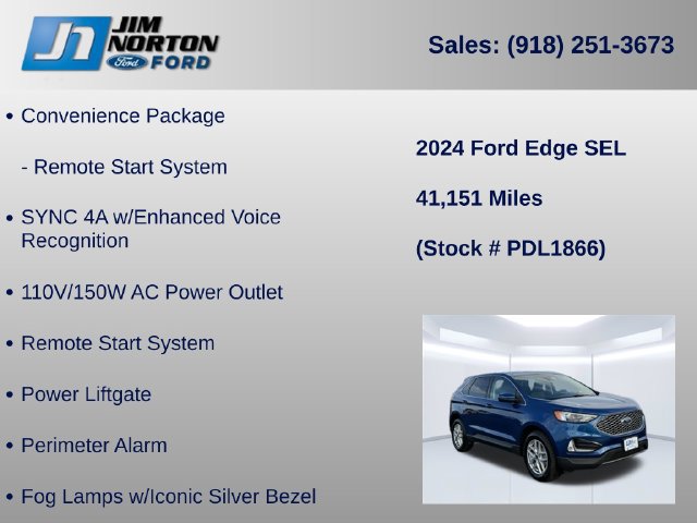 Used 2024 Ford Edge SEL w/ Convenience Package AWD/4WD image 21