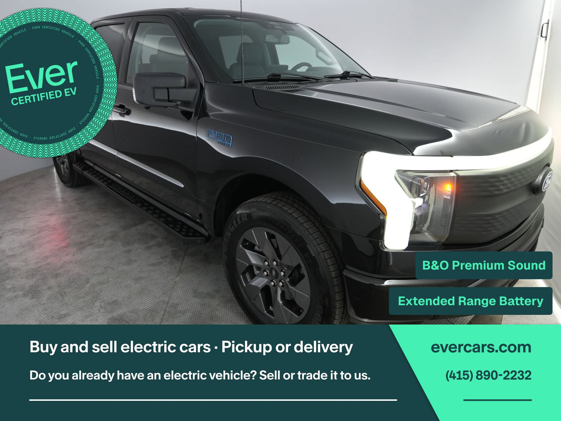 Used 2024 Ford F150 Lightning Flash AWD/4WD image 1