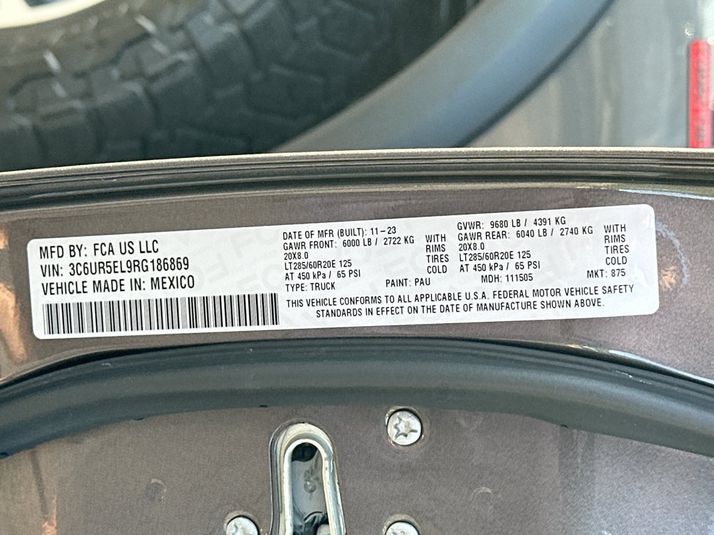 Used 2024 RAM 2500 Rebel w/ Safety Group AWD/4WD image 27