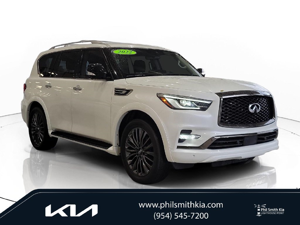 Used 2022 INFINITI QX80 Premium Select w/ All-Season Package RWD image 1