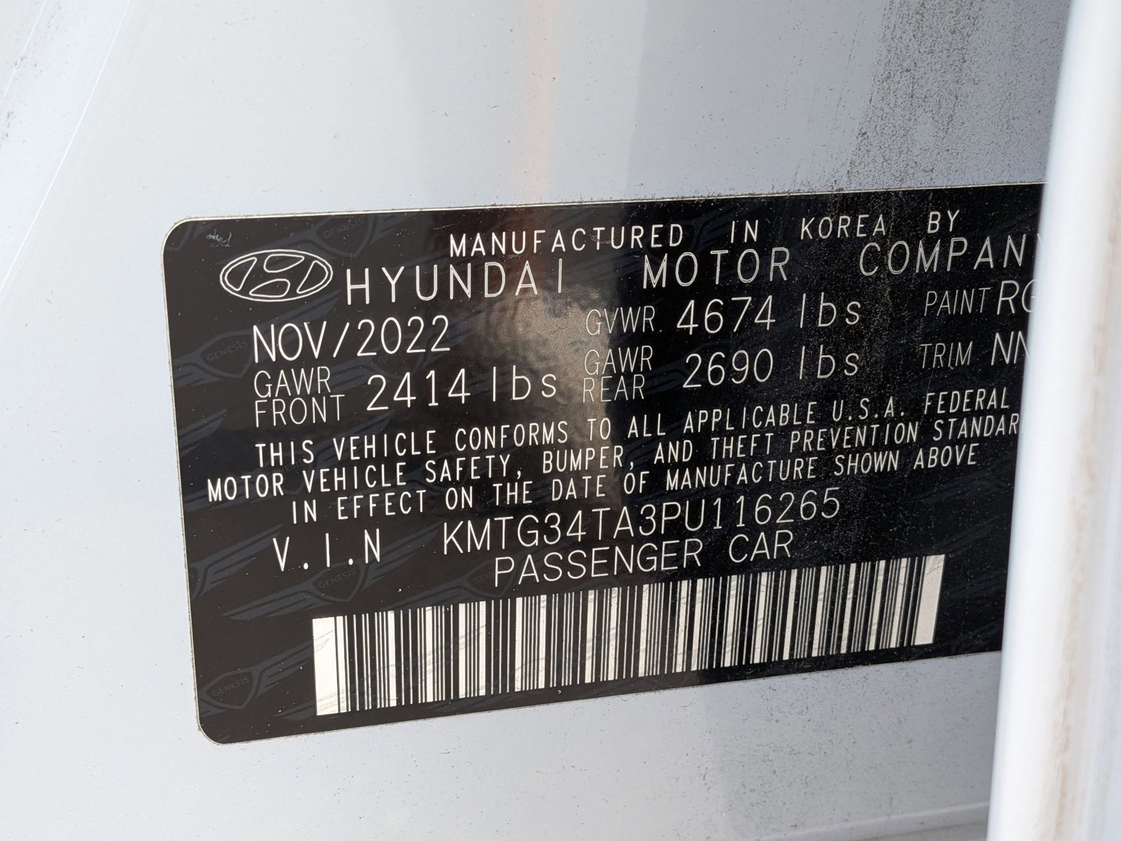 Used 2023 Genesis G70 2.0T RWD image 22