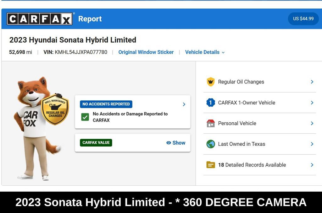 Used 2023 Hyundai Sonata Limited FWD image 9