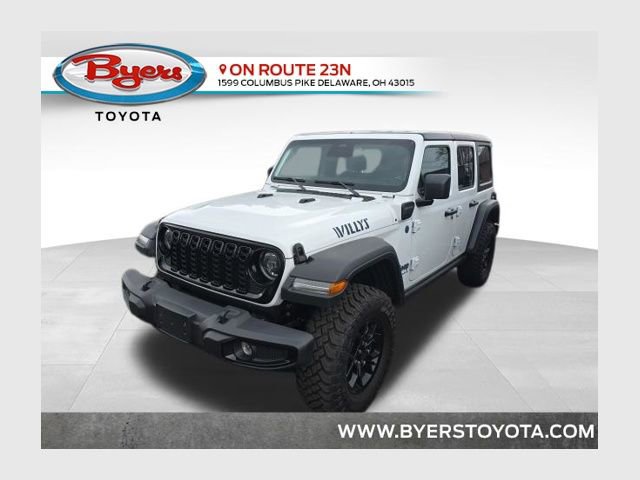 Used 2025 Jeep Wrangler Unlimited Sport S 4xe image 1