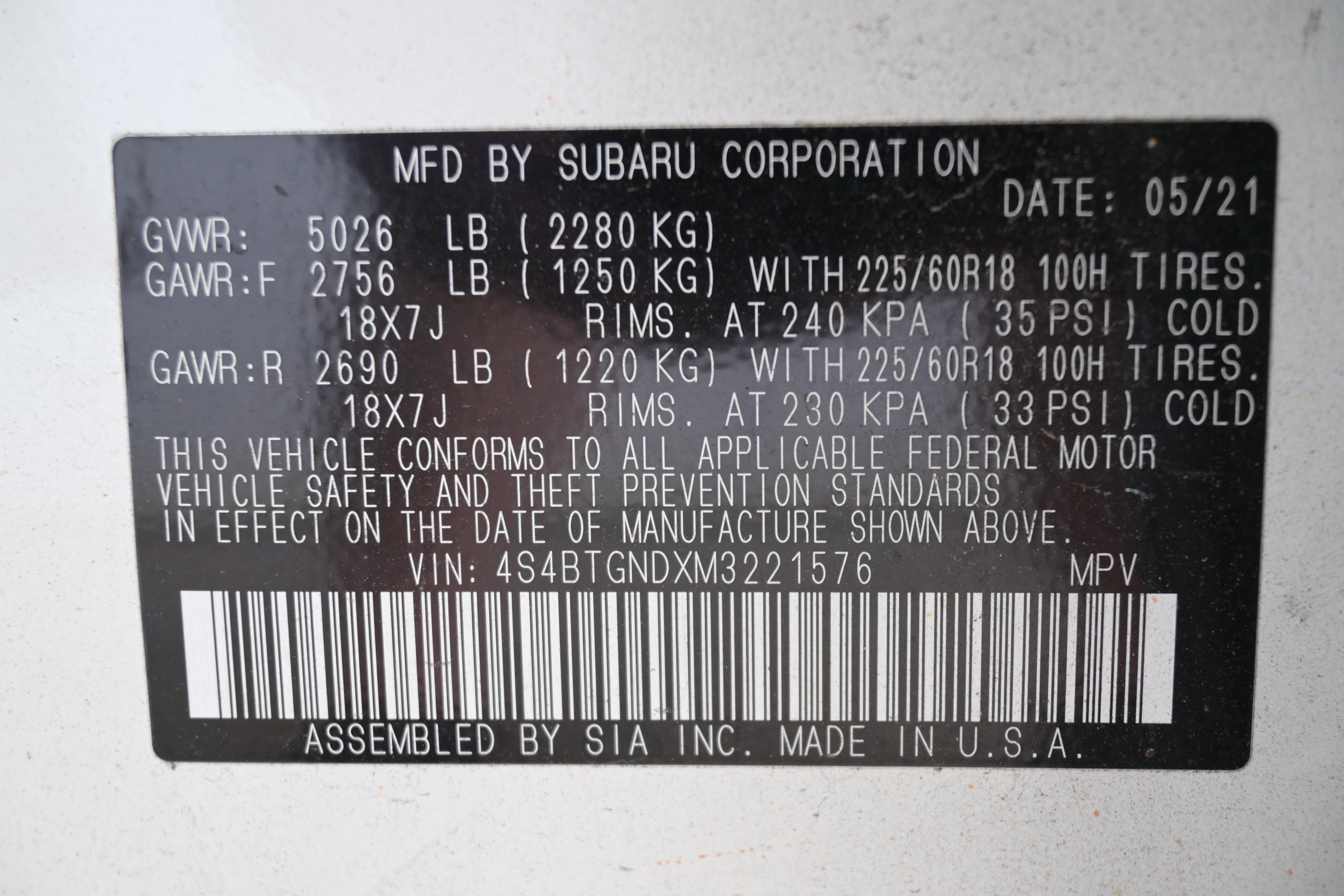 Used 2021 Subaru Outback Limited XT AWD/4WD image 20