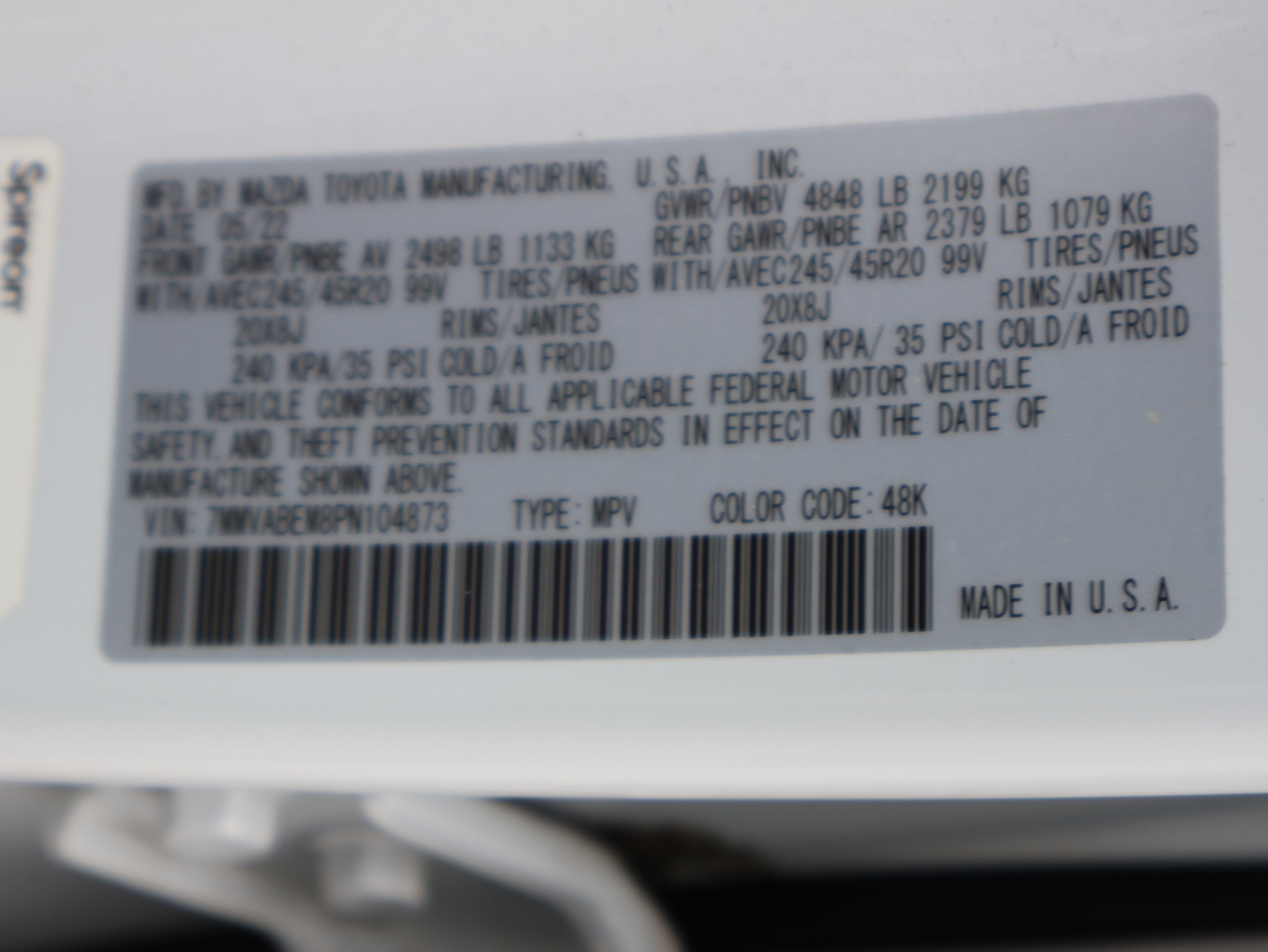 Certified 2023 MAZDA CX-50 AWD 2.5 S w/ Cargo Package image 43