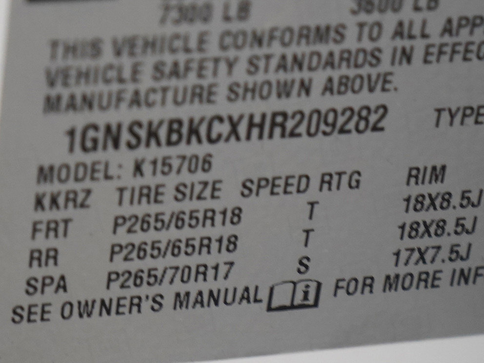 Used 2017 Chevrolet Tahoe LT w/ Max Trailering Package AWD/4WD image 30