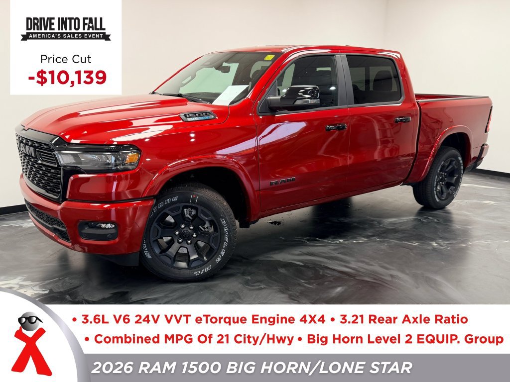 New 2026 RAM 1500 Big Horn AWD/4WD 360° Tour