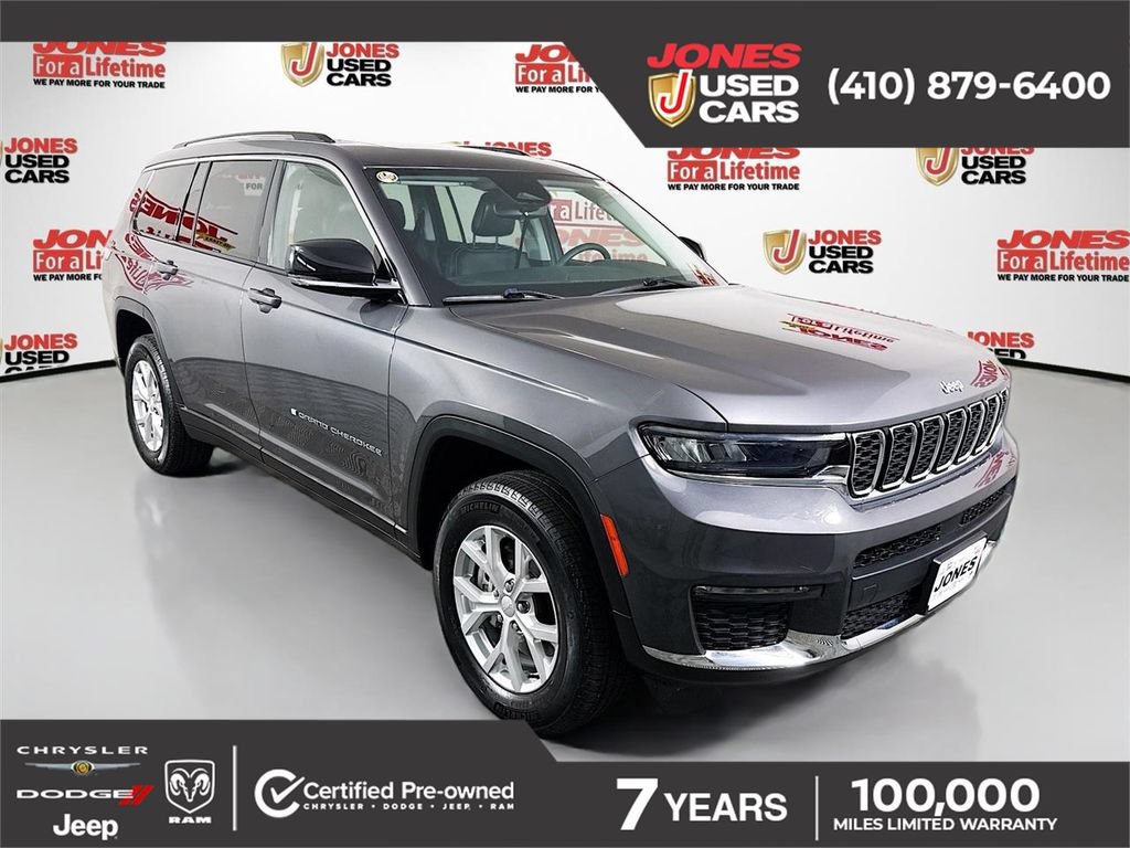Used 2023 Jeep Grand Cherokee L Limited AWD/4WD image 1