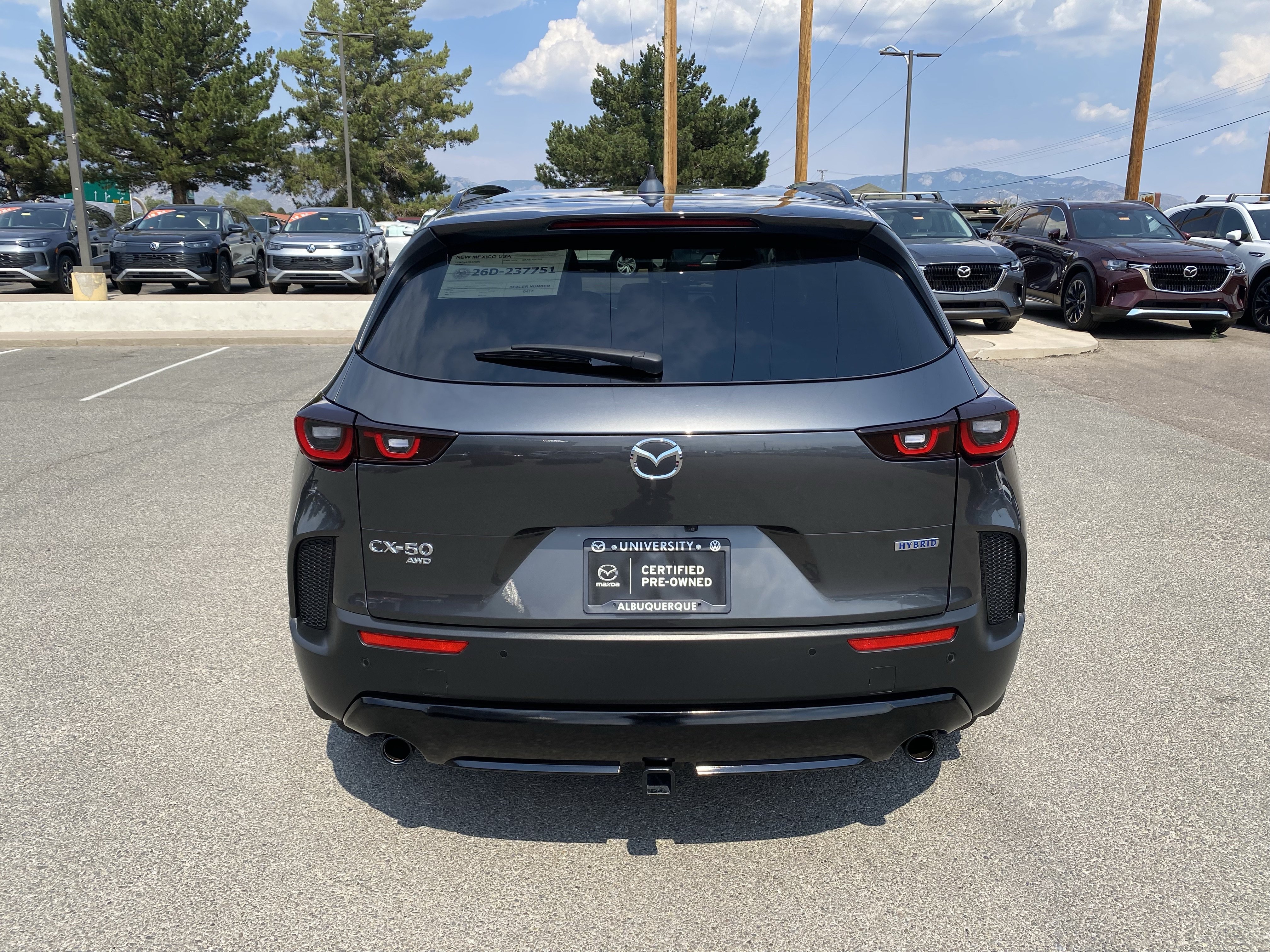 Certified 2026 MAZDA CX-50 AWD 2.5 Hybrid w/ Weather Package image 54