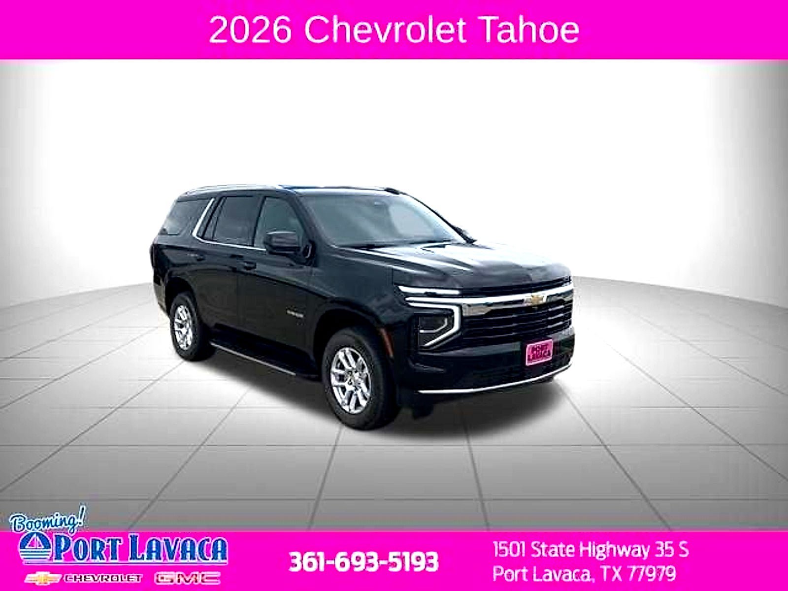 New 2026 Chevrolet Tahoe LS