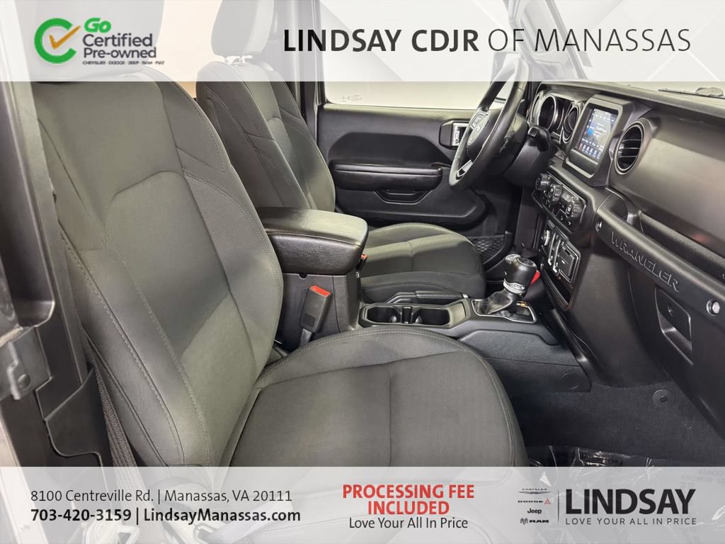 Certified 2019 Jeep Wrangler Sport AWD/4WD image 15