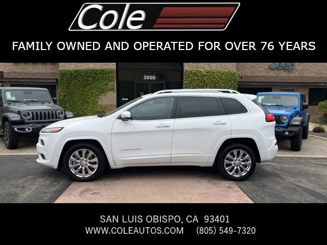 Used 2017 Jeep Cherokee Overland w/ Technology Group FWD image 1
