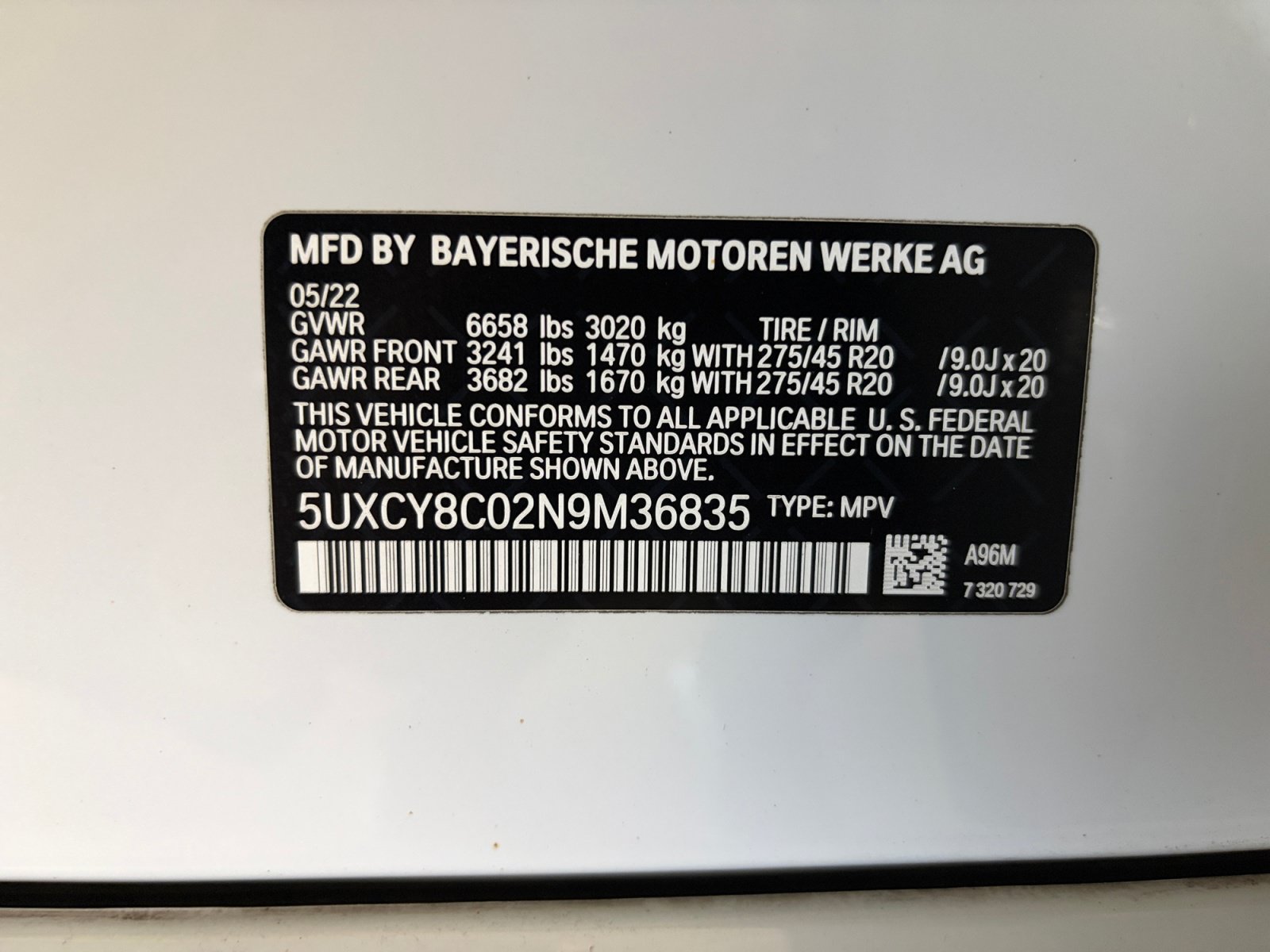 Used 2022 BMW X6 M50i w/ Executive Package AWD/4WD image 42