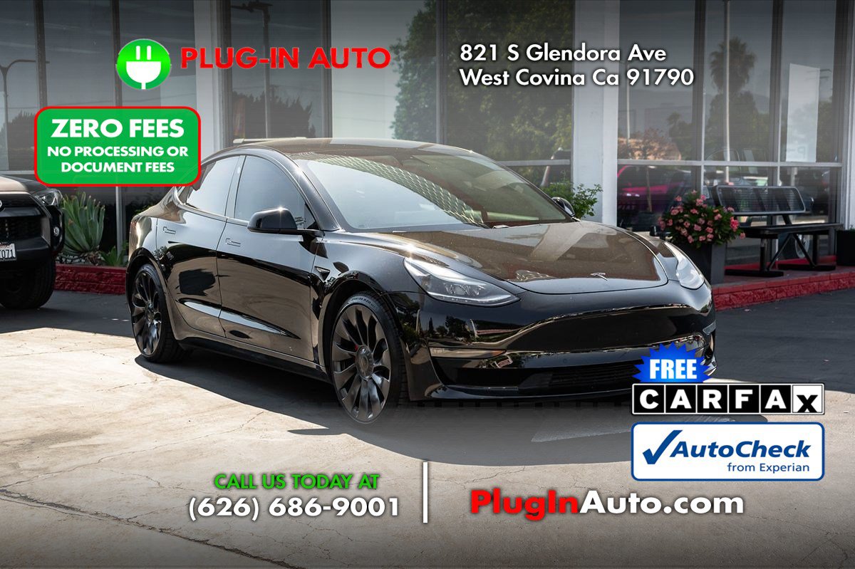 Used 2021 Tesla Model 3 Performance AWD/4WD image 3