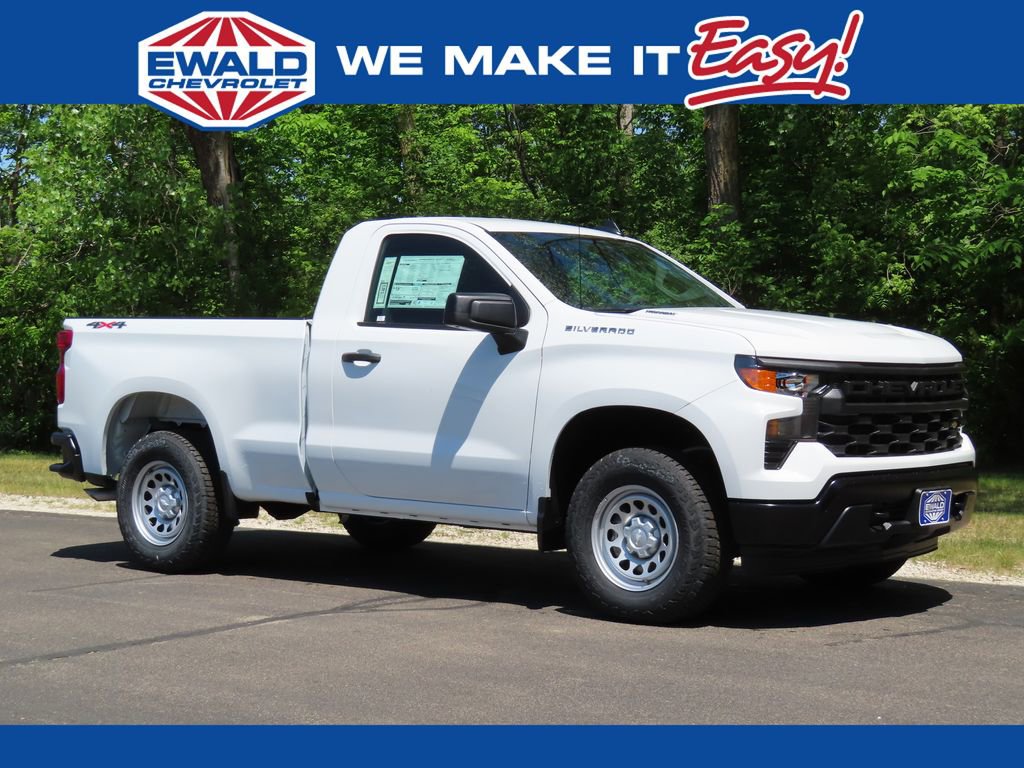 New 2026 Chevrolet Silverado 1500 W/T w/ WT Value Package AWD/4WD image 1