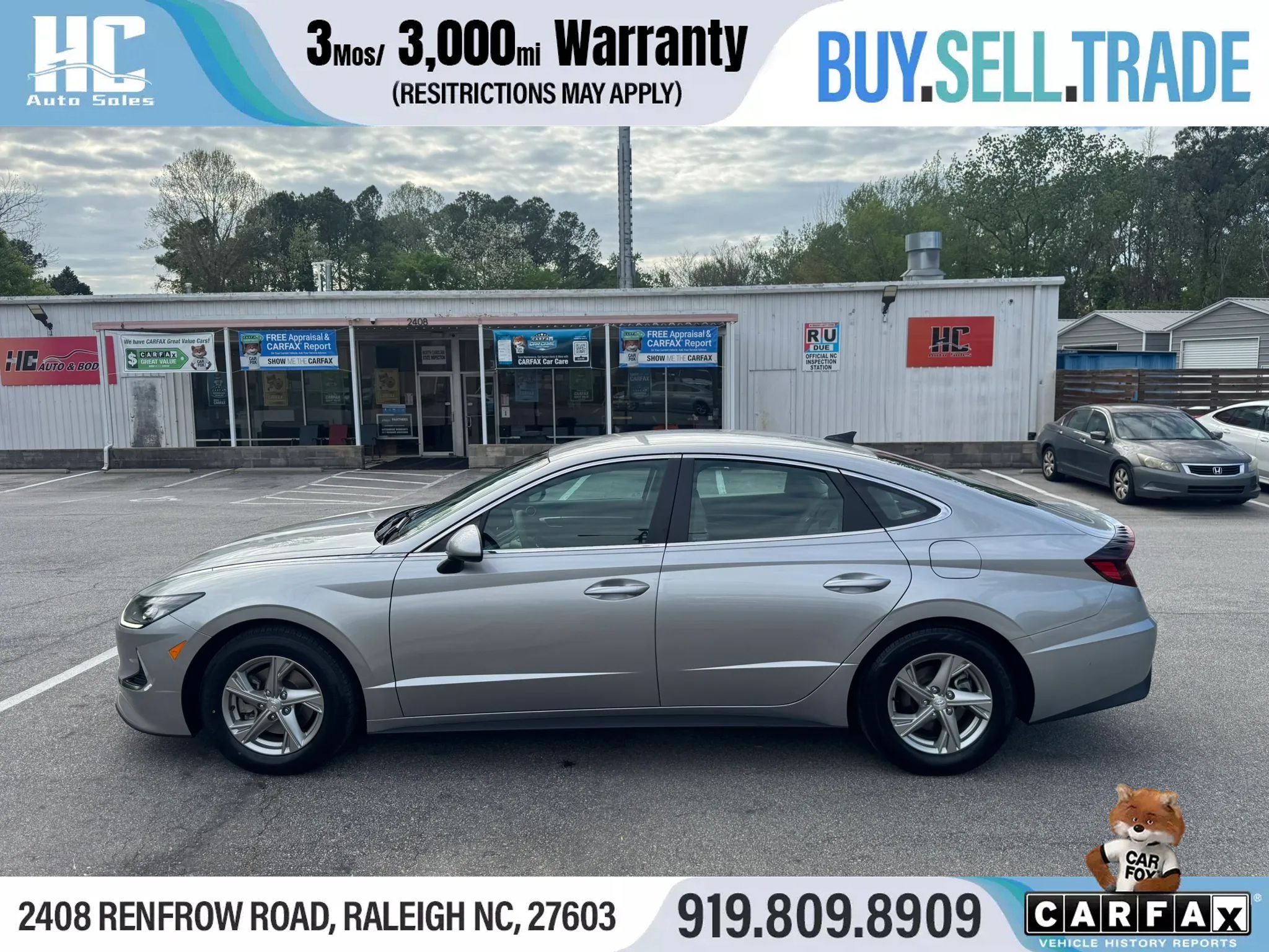 Used 2020 Hyundai Sonata SE w/ Cargo Package image 2