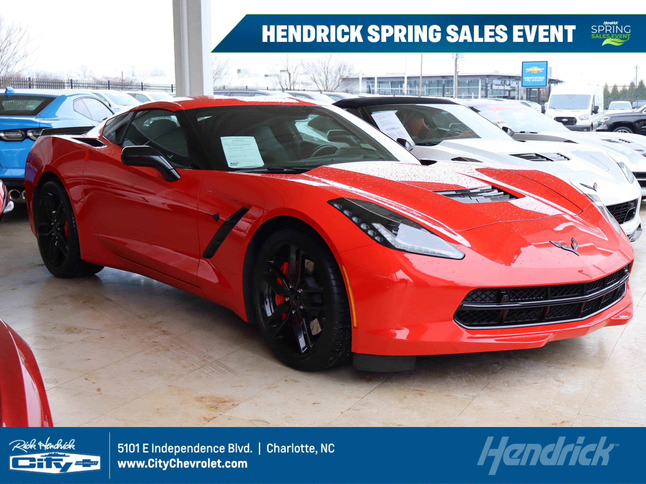 Used 2016 Chevrolet Corvette Stingray Coupe w/ 2LT Preferred Equipment Group image 1