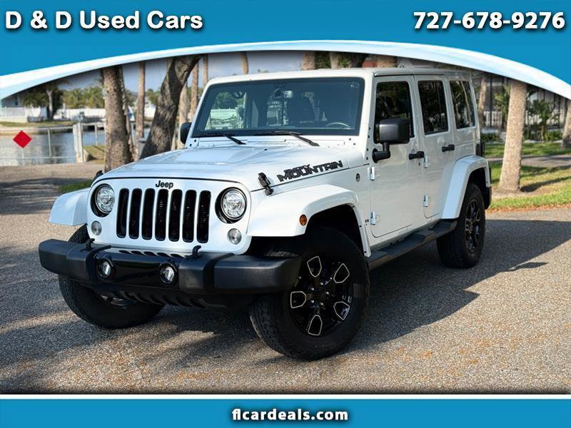 Used 2017 Jeep Wrangler Unlimited Sahara AWD/4WD image 1