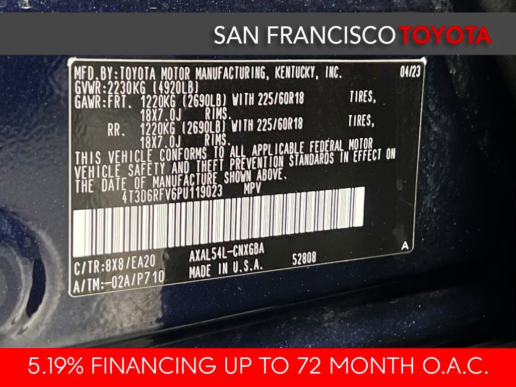 Certified 2023 Toyota RAV4 Limited AWD/4WD image 44