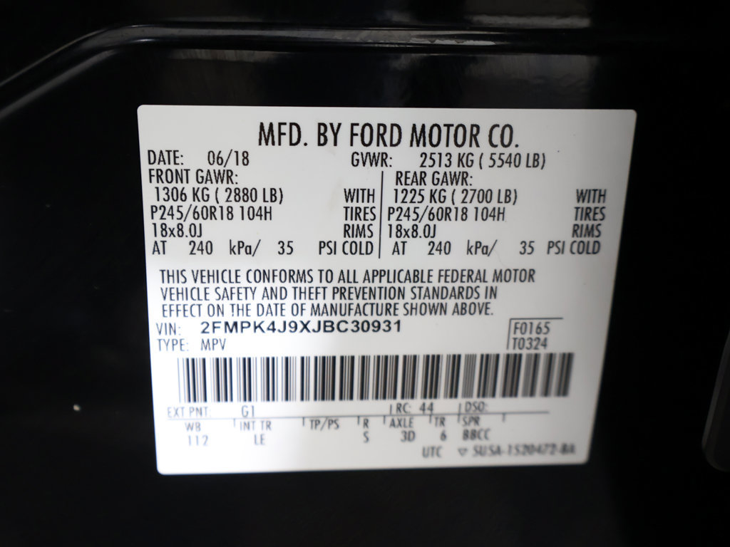 Used 2018 Ford Edge SEL w/ Equipment Group 201A AWD/4WD image 58