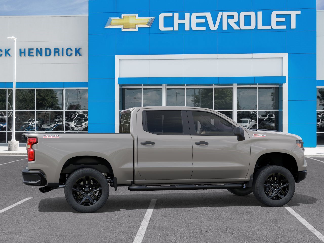 Used 2026 Chevrolet Silverado 1500 Custom Trail Boss w/ Turbomax Blackout Package AWD/4WD image 7