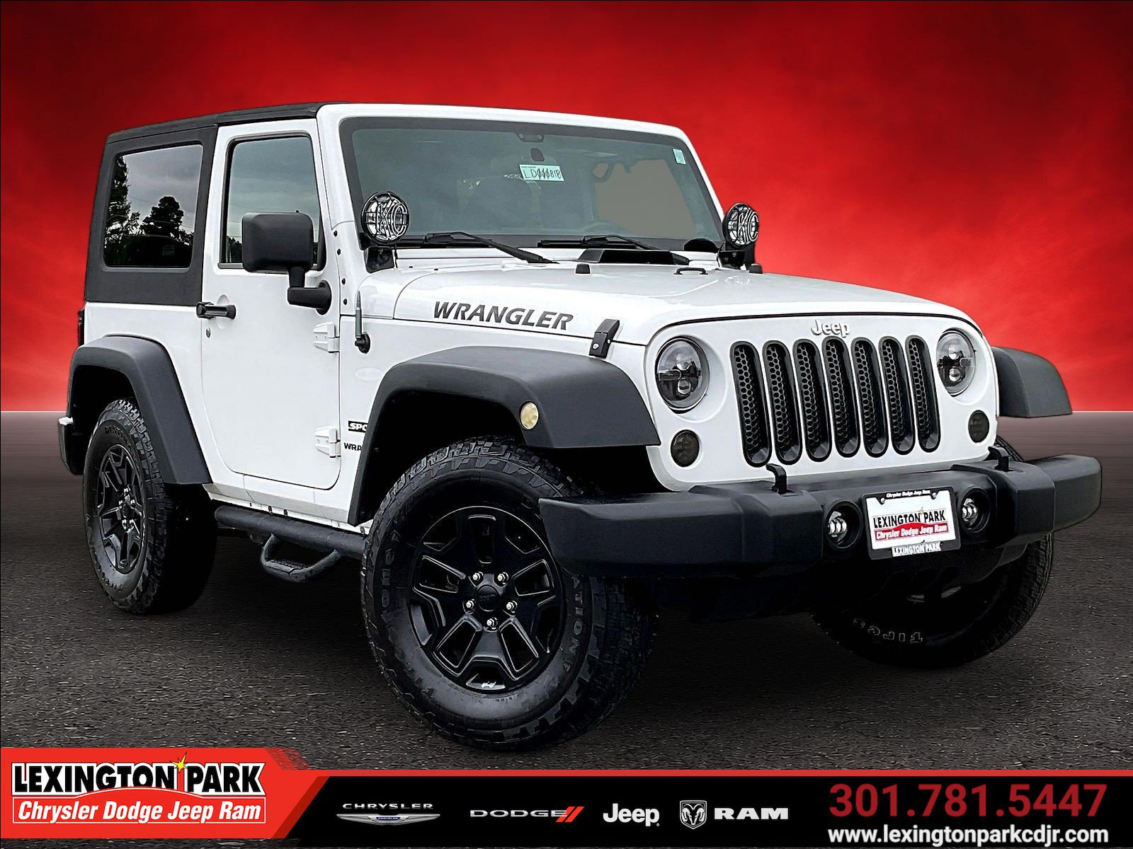 Used 2014 Jeep Wrangler Sport w/ 32" Tire & Wheel Group