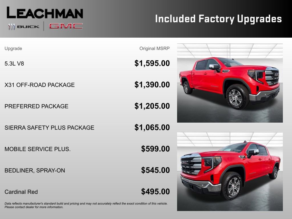 New 2026 GMC Sierra 1500 SLE w/ X31 Off-Road Package image 4