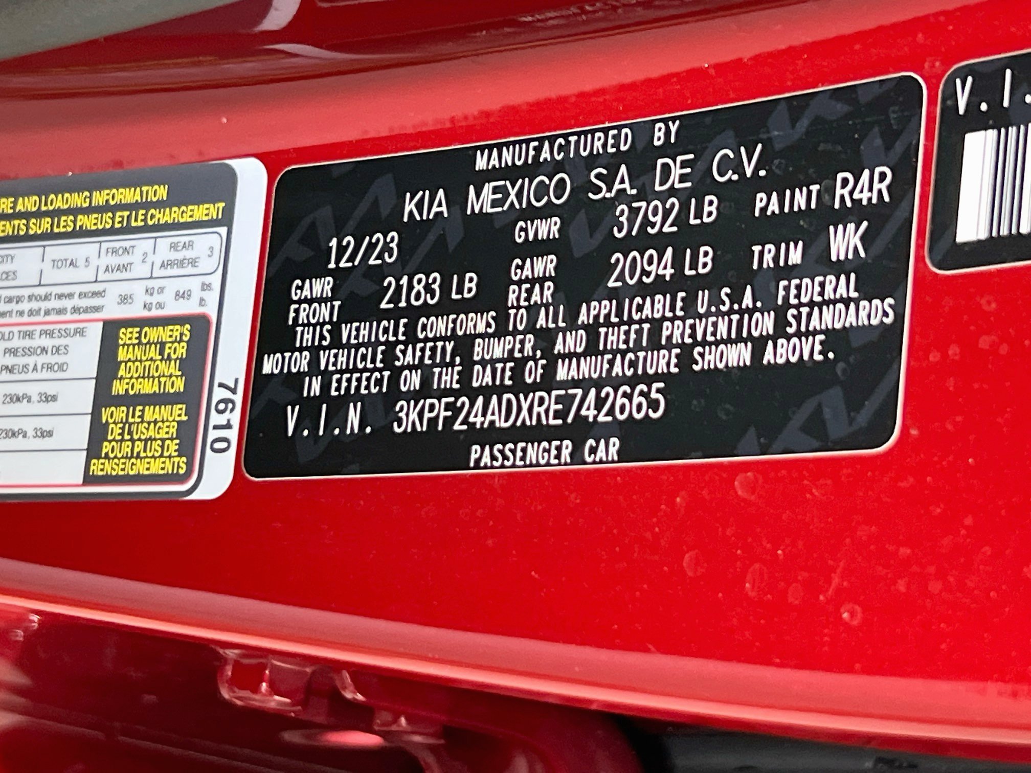 Used 2024 Kia Forte LXS w/ LXS Technology Package FWD image 29