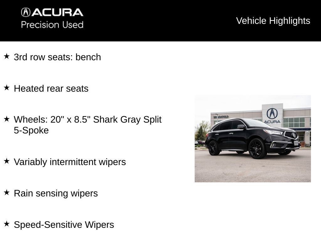 Certified 2019 Acura MDX SH-AWD w/ Advance Package image 25