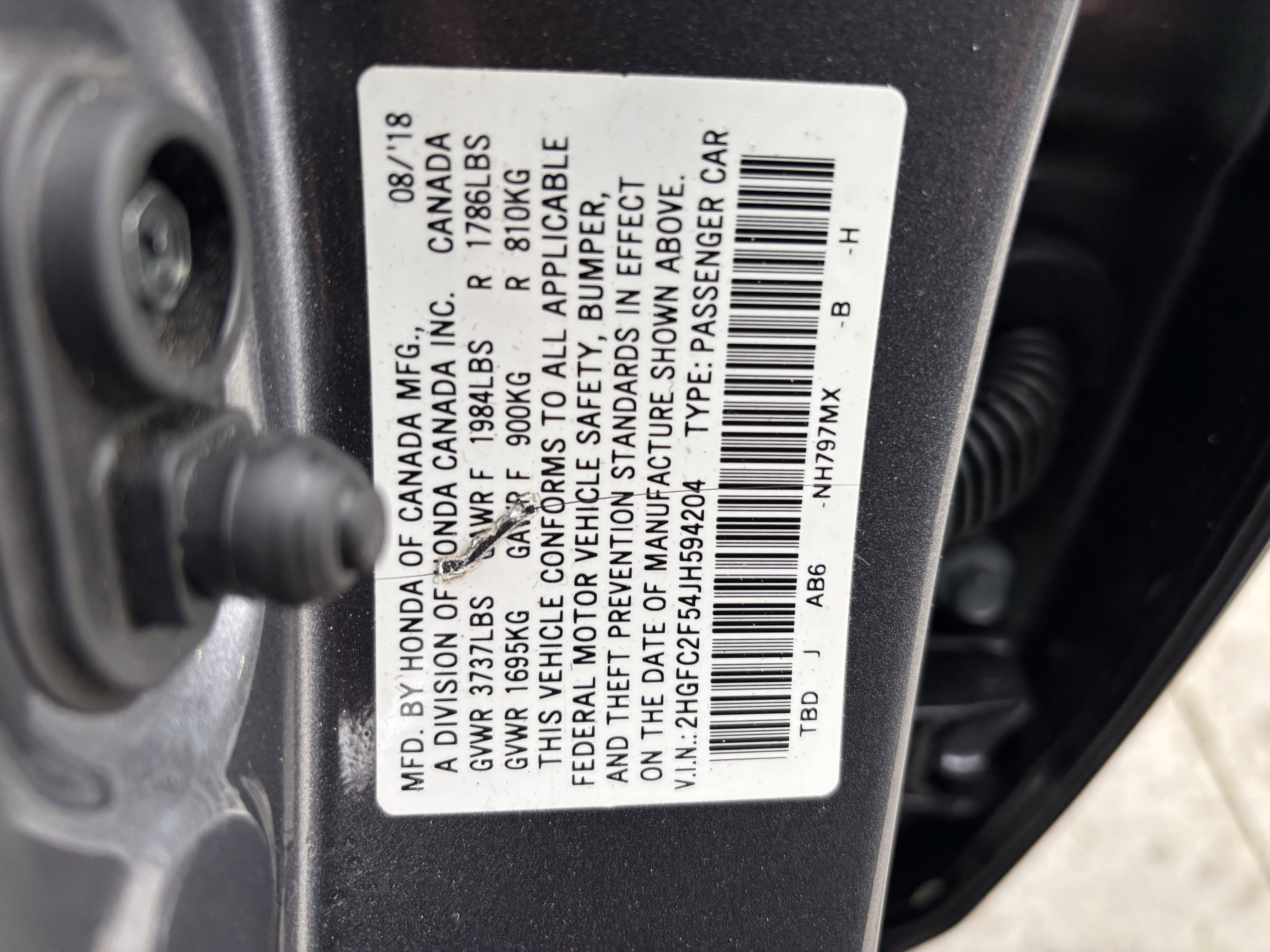 Used 2018 Honda Civic LX image 38