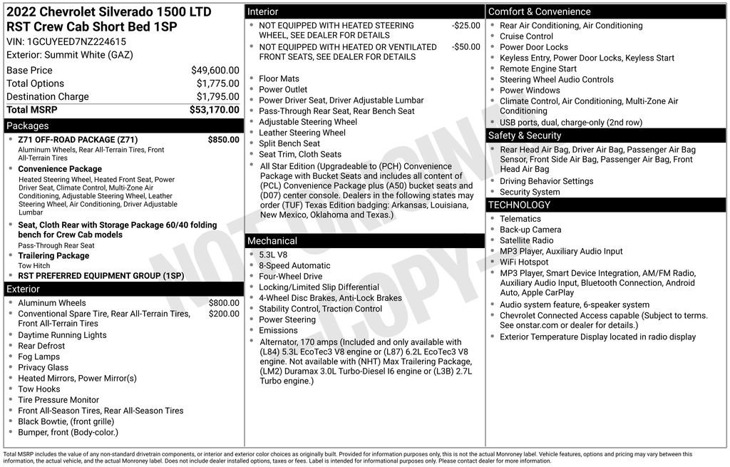 Certified 2022 Chevrolet Silverado 1500 RST w/ Z71 Off-Road Package AWD/4WD image 39