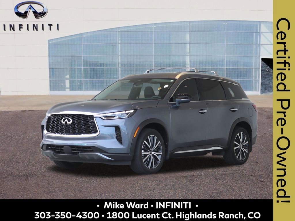 Certified 2023 INFINITI QX60 Sensory w/ Vision Package