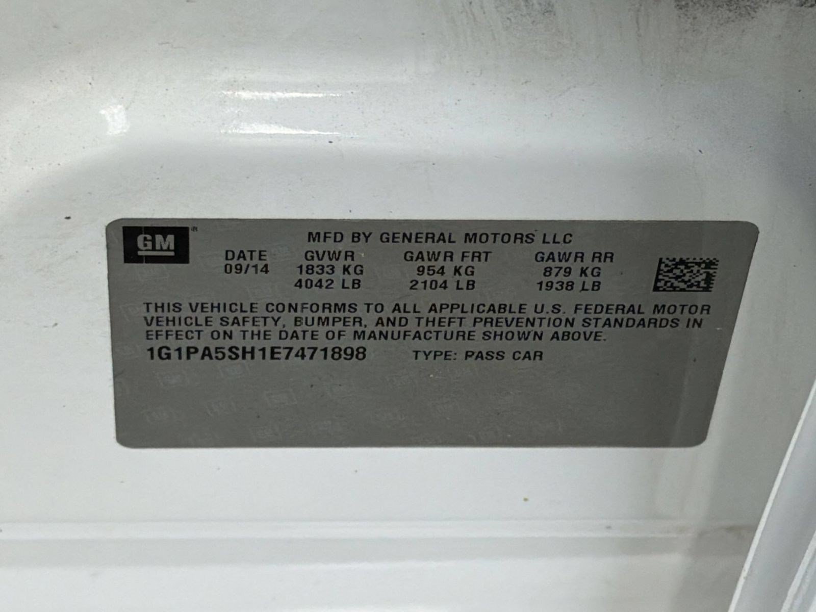 Used 2014 Chevrolet Cruze LS FWD image 24