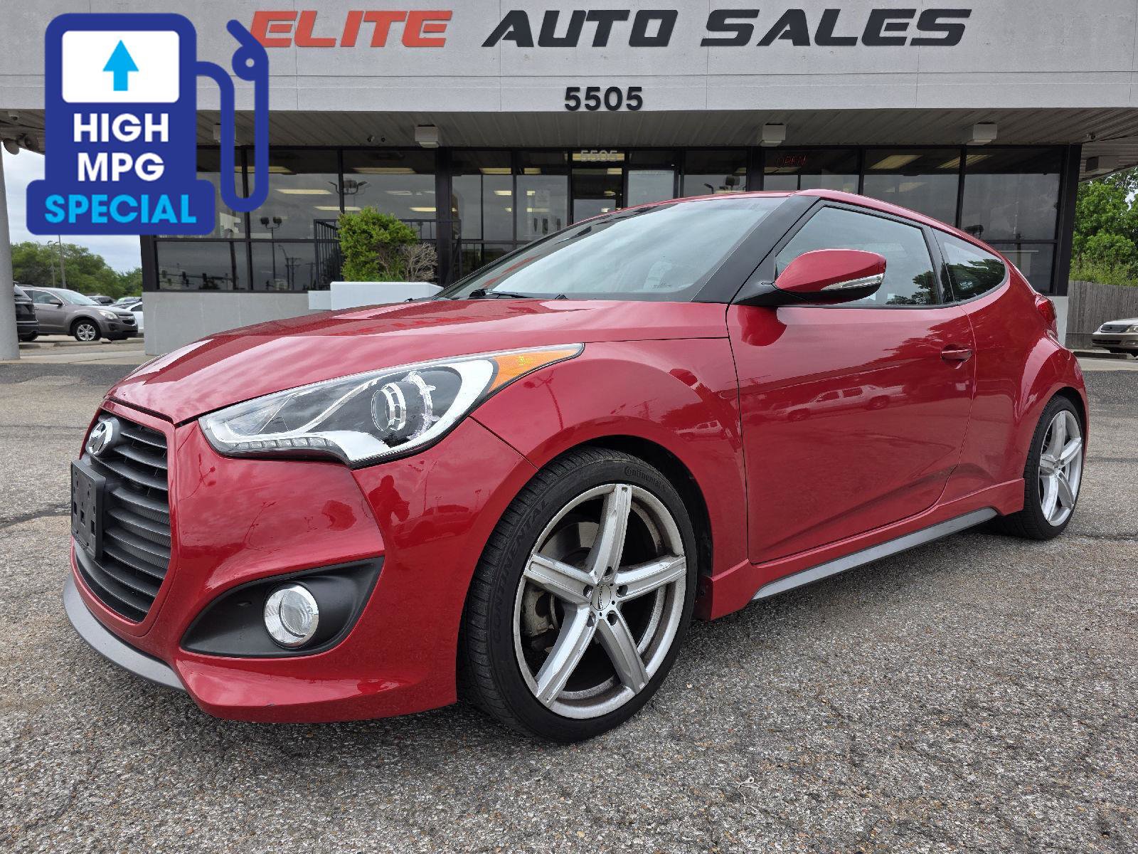Used 2015 Hyundai Veloster Turbo w/ Option Group 04 FWD image 1