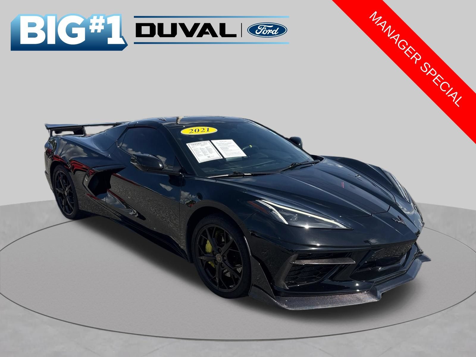 Used 2021 Chevrolet Corvette Stingray Premium Conv w/ Z51 Performance Package RWD image 1