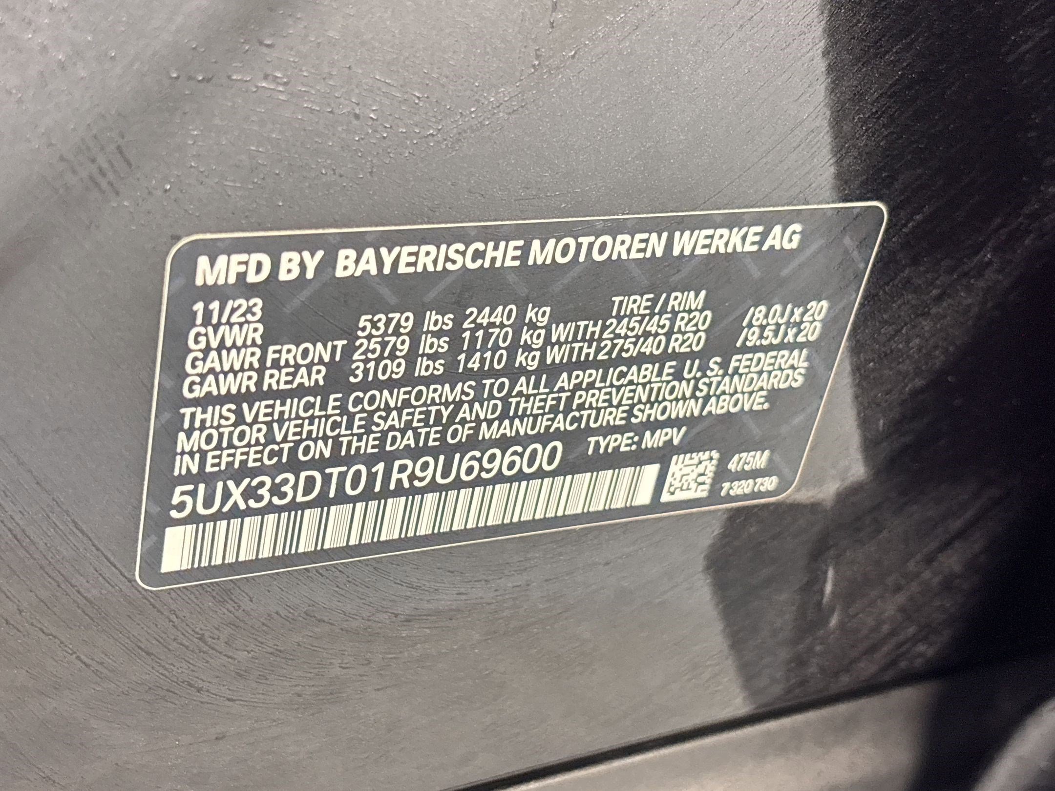 Certified 2024 BMW X4 xDrive30i w/ Parking Assistance Package image 18