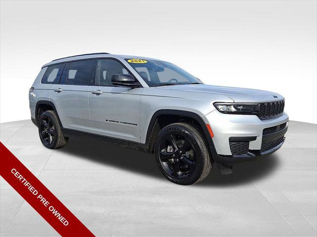 Certified 2021 Jeep Grand Cherokee L Laredo AWD/4WD image 1