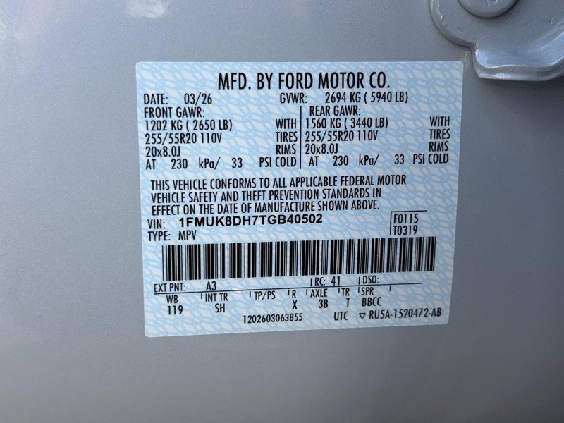 New 2026 Ford Explorer Active image 28