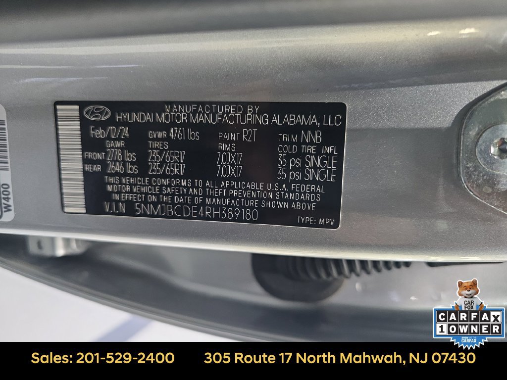 Certified 2024 Hyundai Tucson SEL AWD/4WD image 30